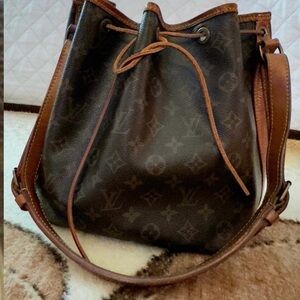 Louis Vuitton Dark Brown Monogram Shoulder Bag